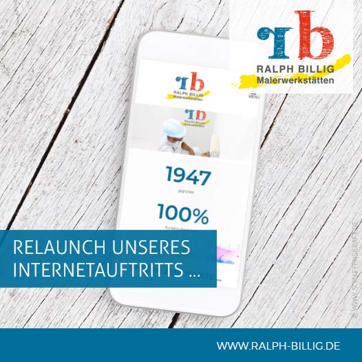 Relaunch unseres Internetauftritts