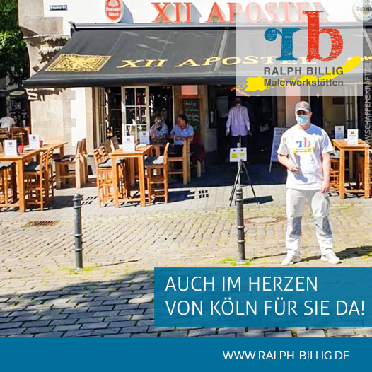 Auch im Herzen von Köln für Sie da!