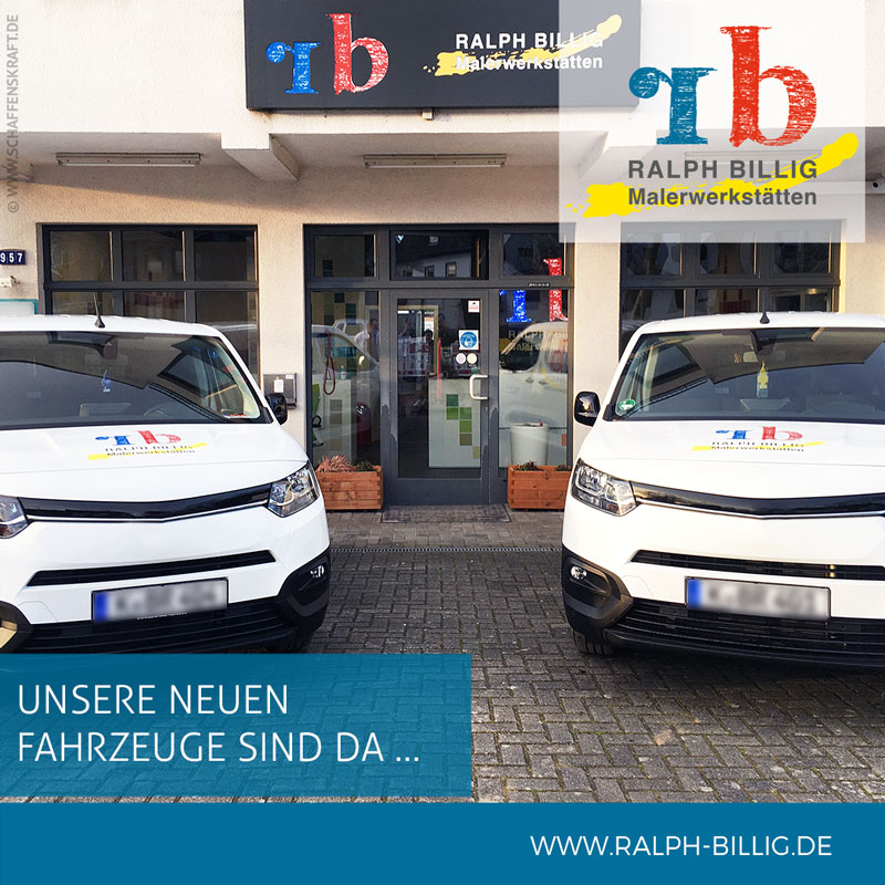 Unsere neuen Fahrzeuge sind da …