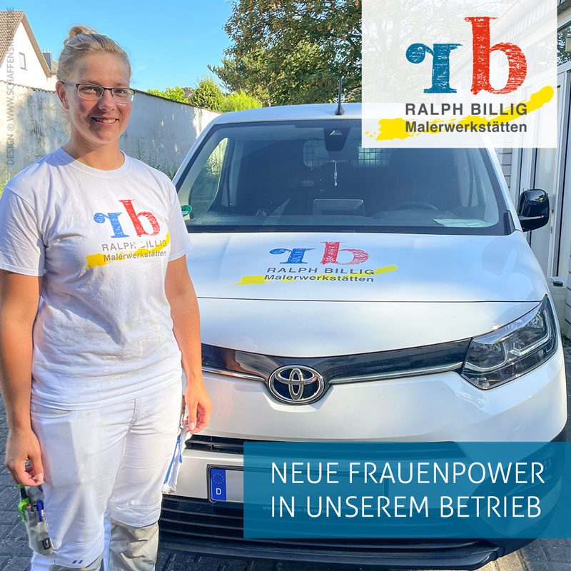 Neue Frauen­power in unserem Betrieb