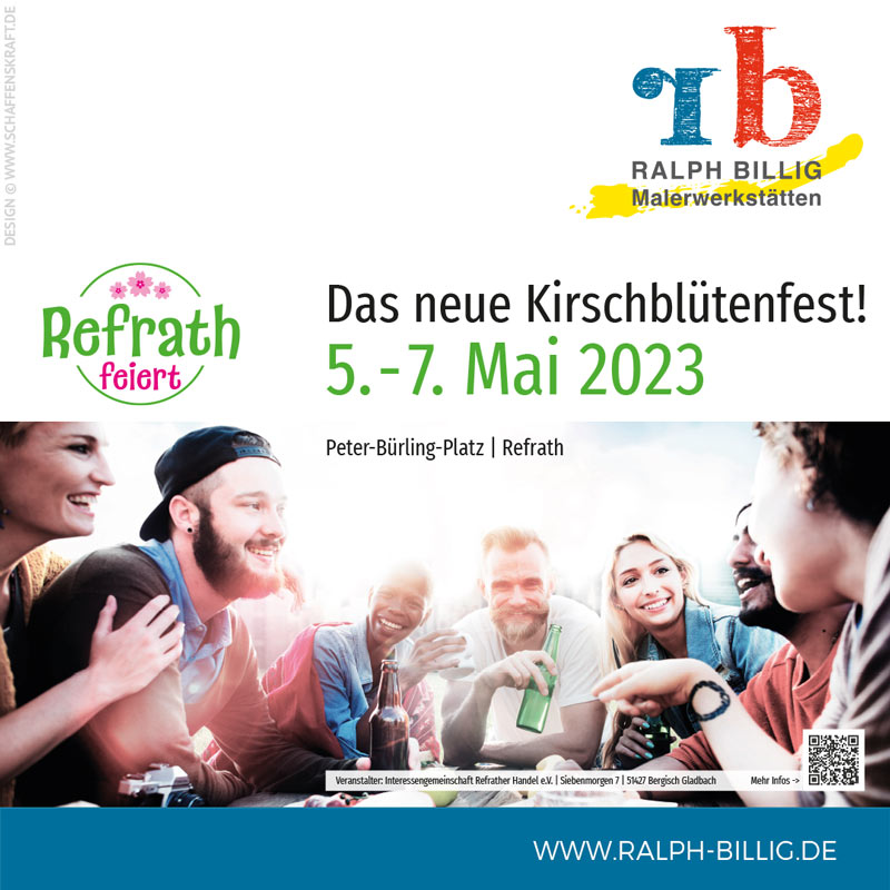 Wir feiern Kirschblütenfest vom 5. – 7. Mai 2023 …