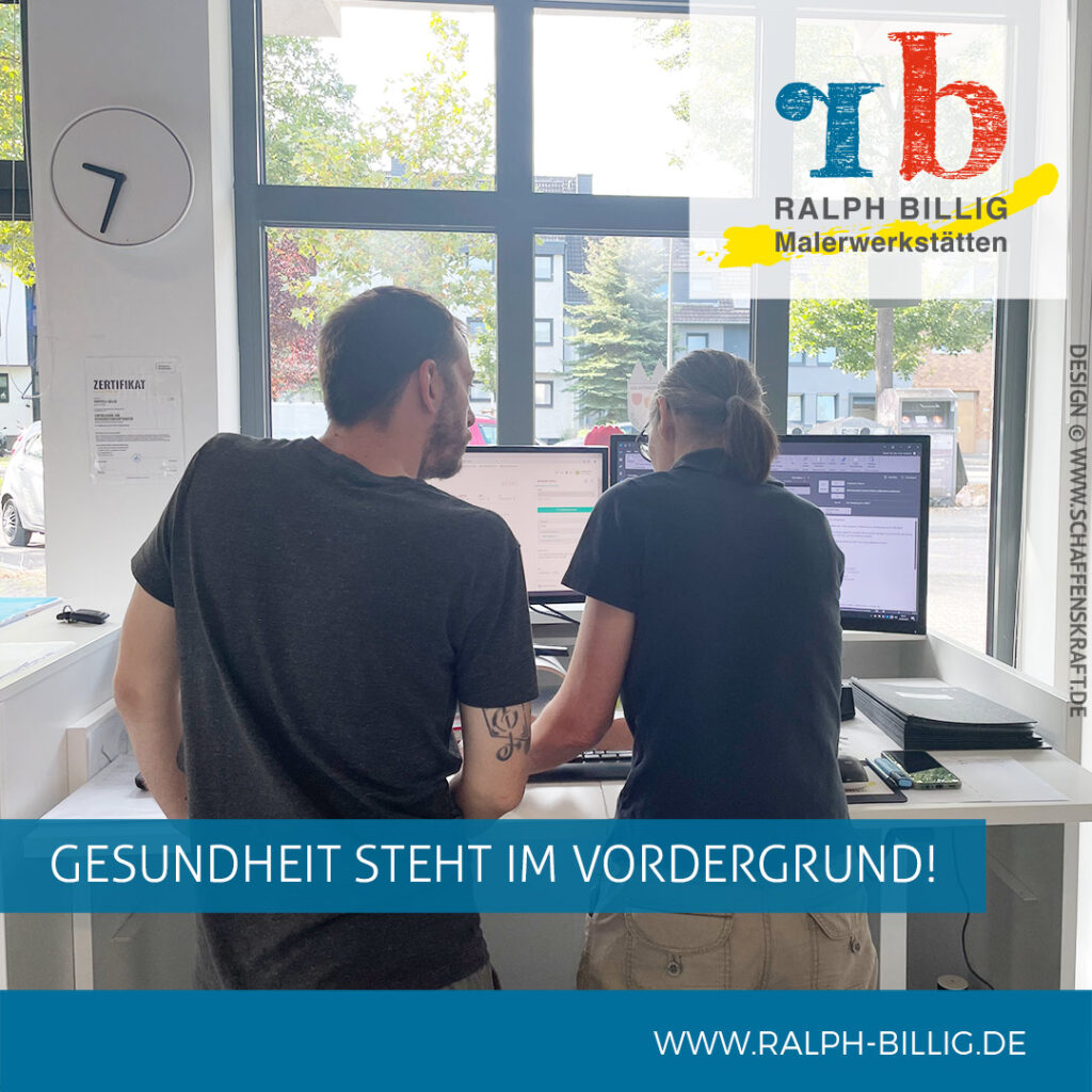 Gesundheit steht im Vordergrund!